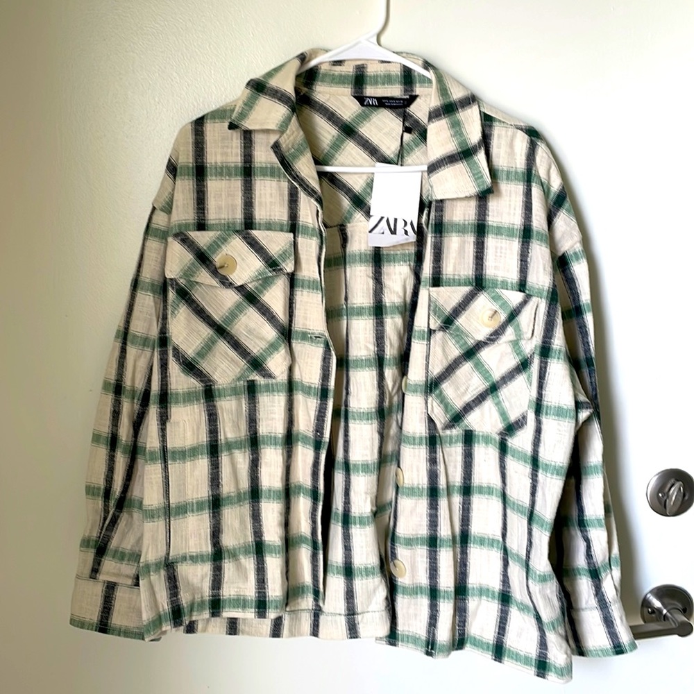 Zara small button down shirt